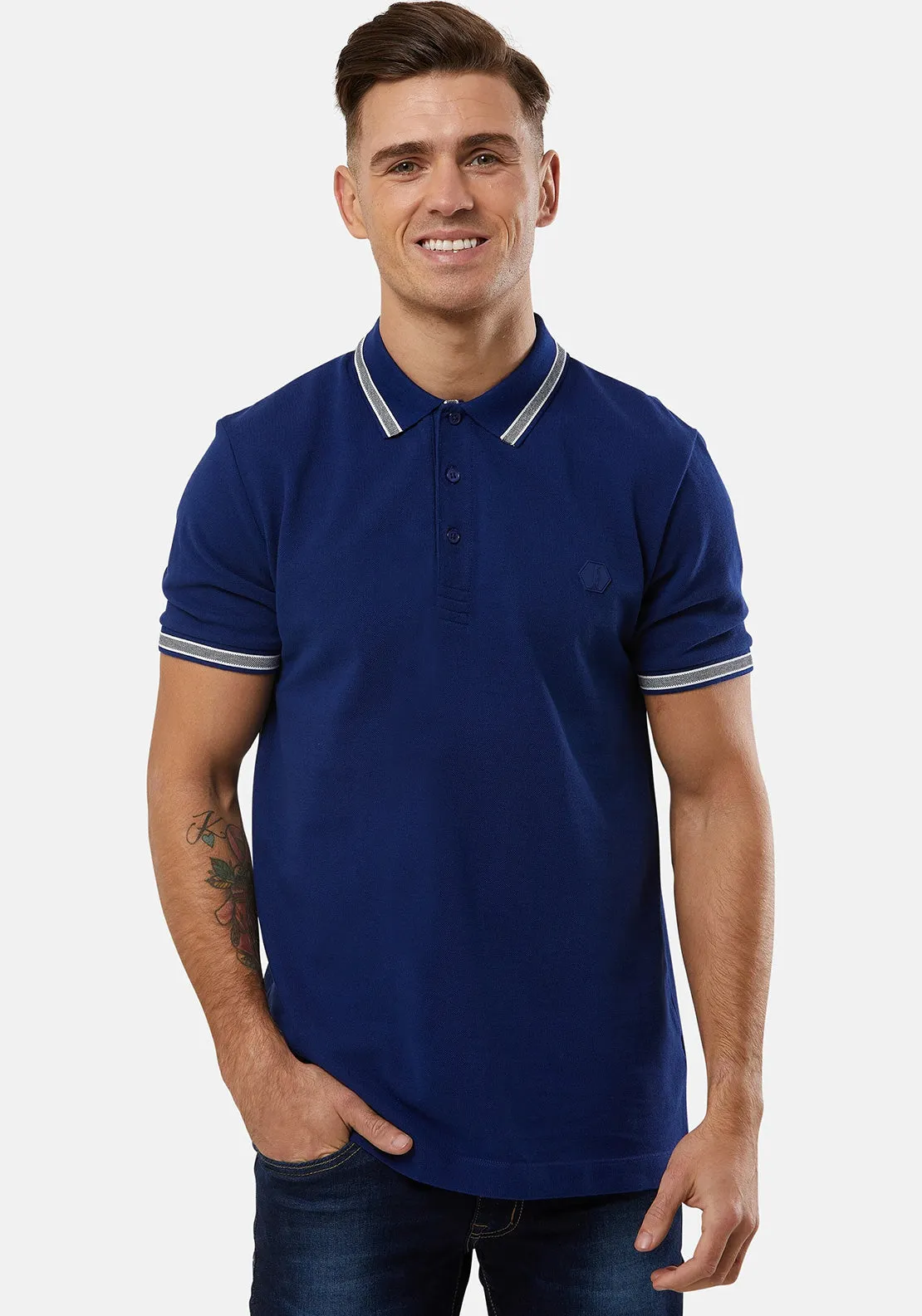 6th Sense Patrick Polo Shirt, Blue Depths