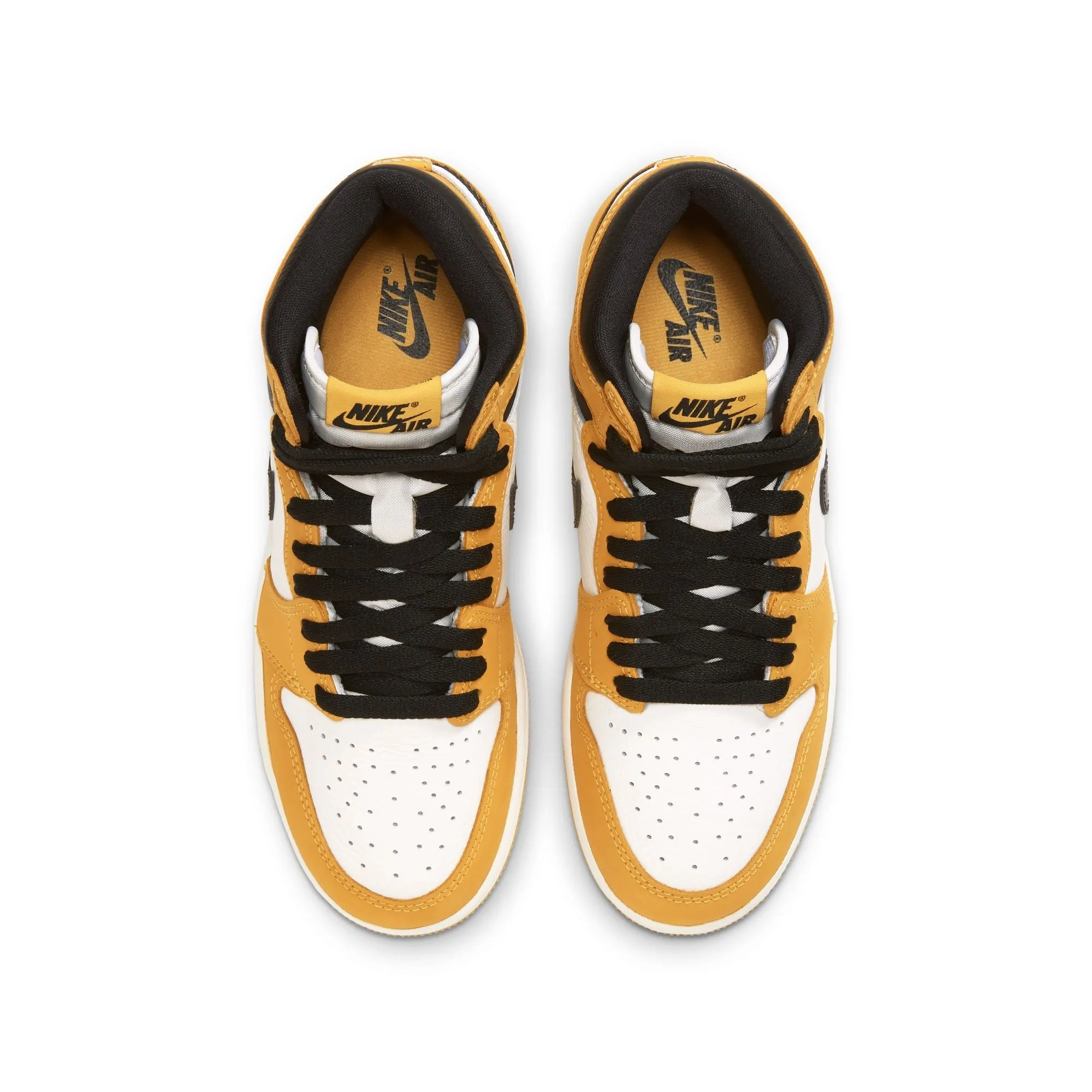 AIR JORDAN 1 HIGH OG GS - YELLOW OCHRE/BLACK-SAIL