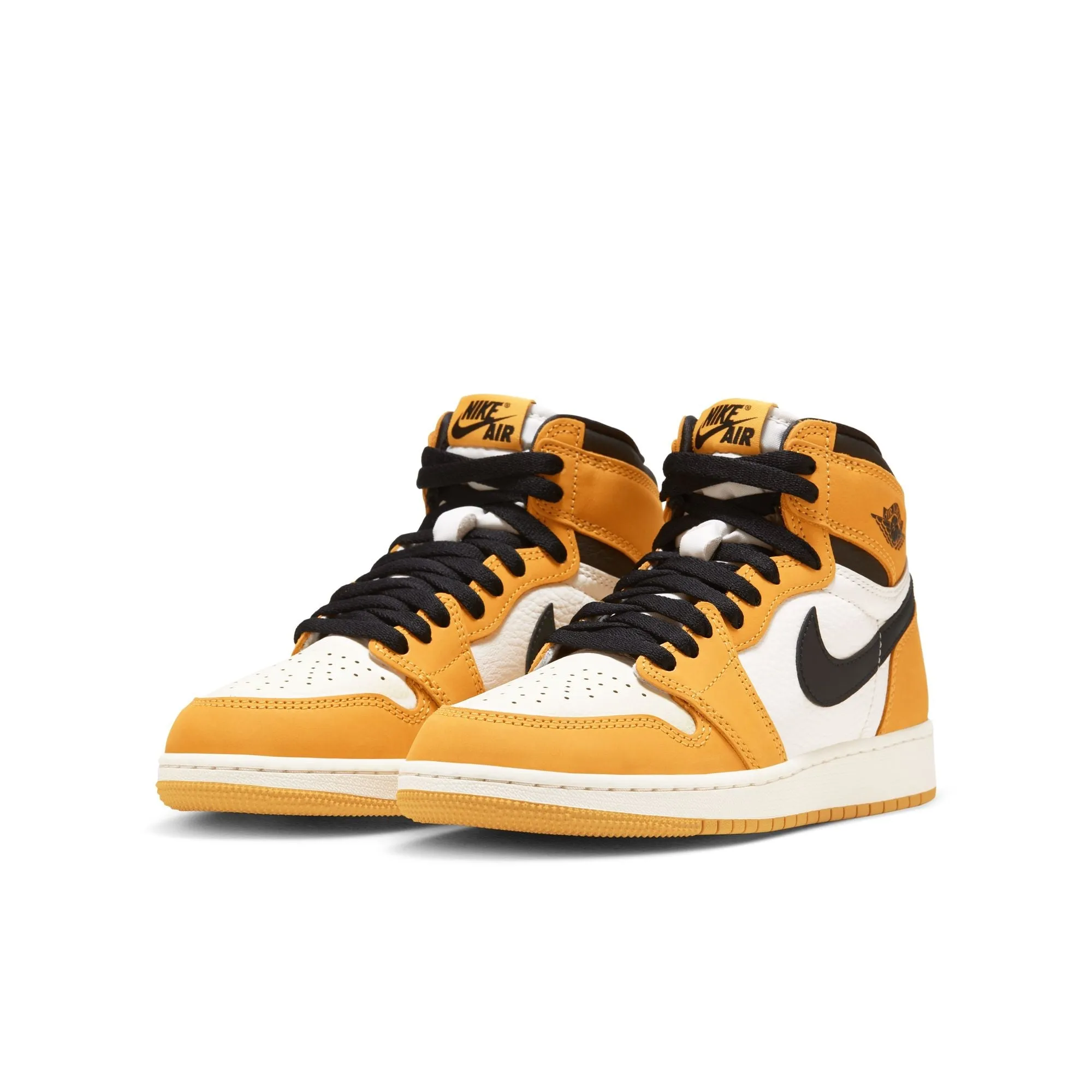 AIR JORDAN 1 HIGH OG GS - YELLOW OCHRE/BLACK-SAIL