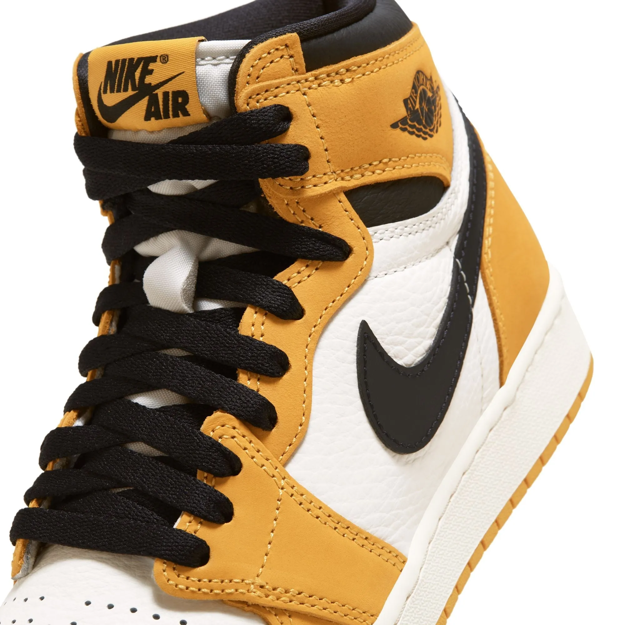 AIR JORDAN 1 HIGH OG GS - YELLOW OCHRE/BLACK-SAIL