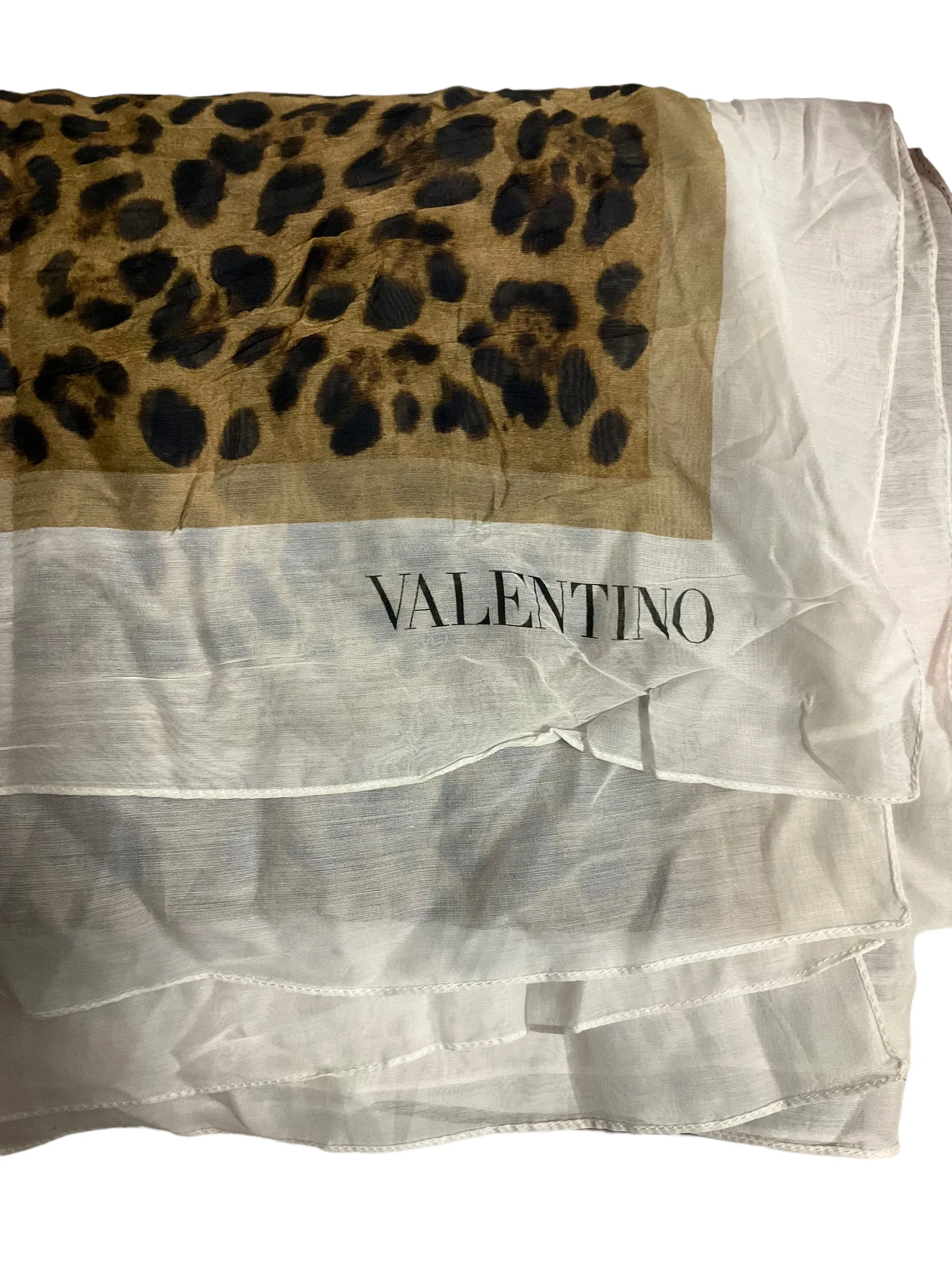 Animal Print Shawl Luxury Designer Valentino-garavani