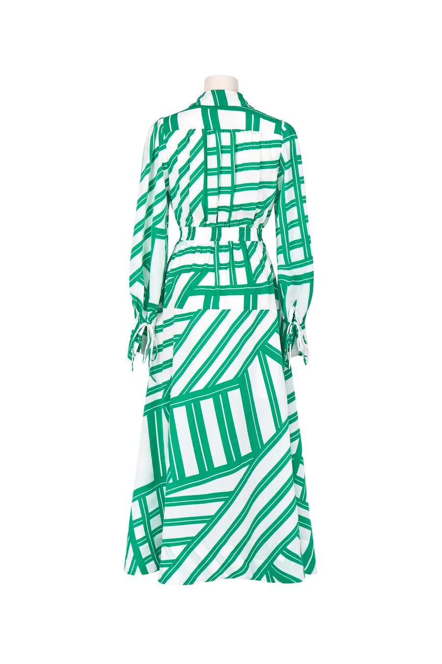 Asha Maxi Dress - Green Print