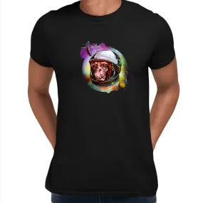 Awesome Cosmic Chimp T-Shirt with an Attitude