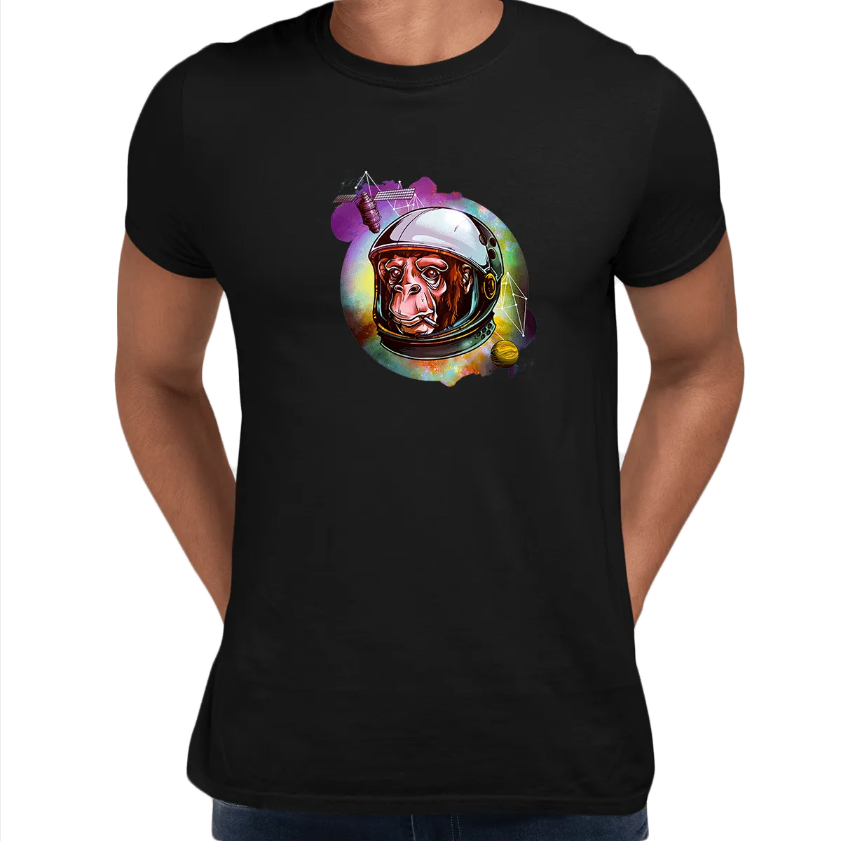 Awesome Cosmic Chimp T-Shirt with an Attitude