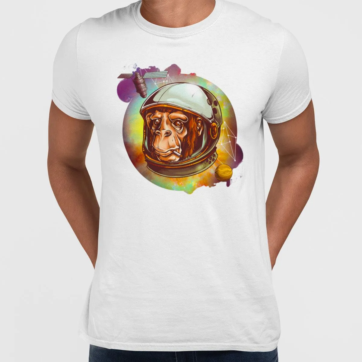 Awesome Cosmic Chimp T-Shirt with an Attitude