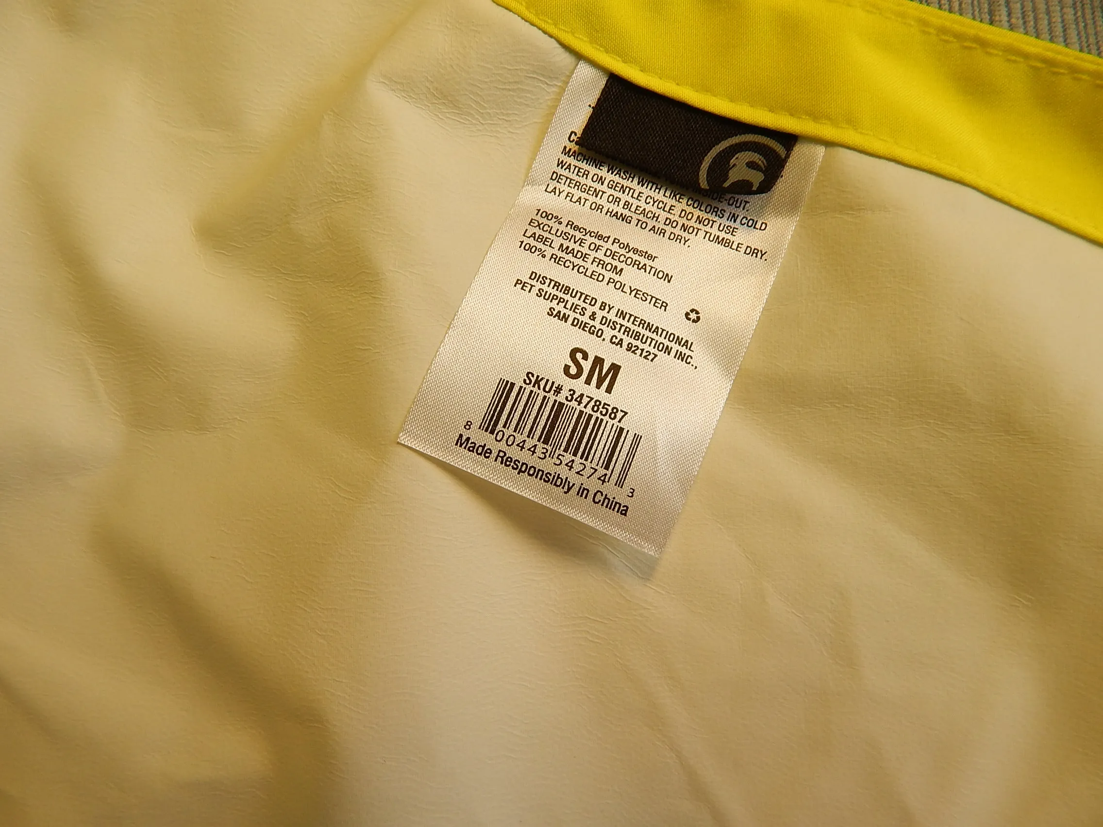 Backcountry x Petco Yellow Rain Jacket - Sizes XS and S - BRAND NEW!