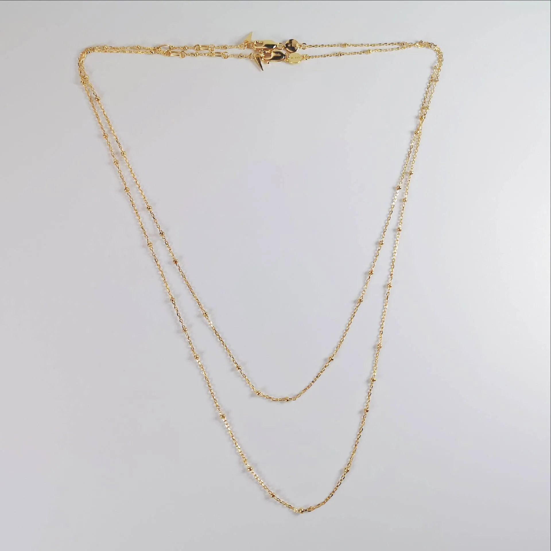 BAILEY Necklace Gold Vermeil