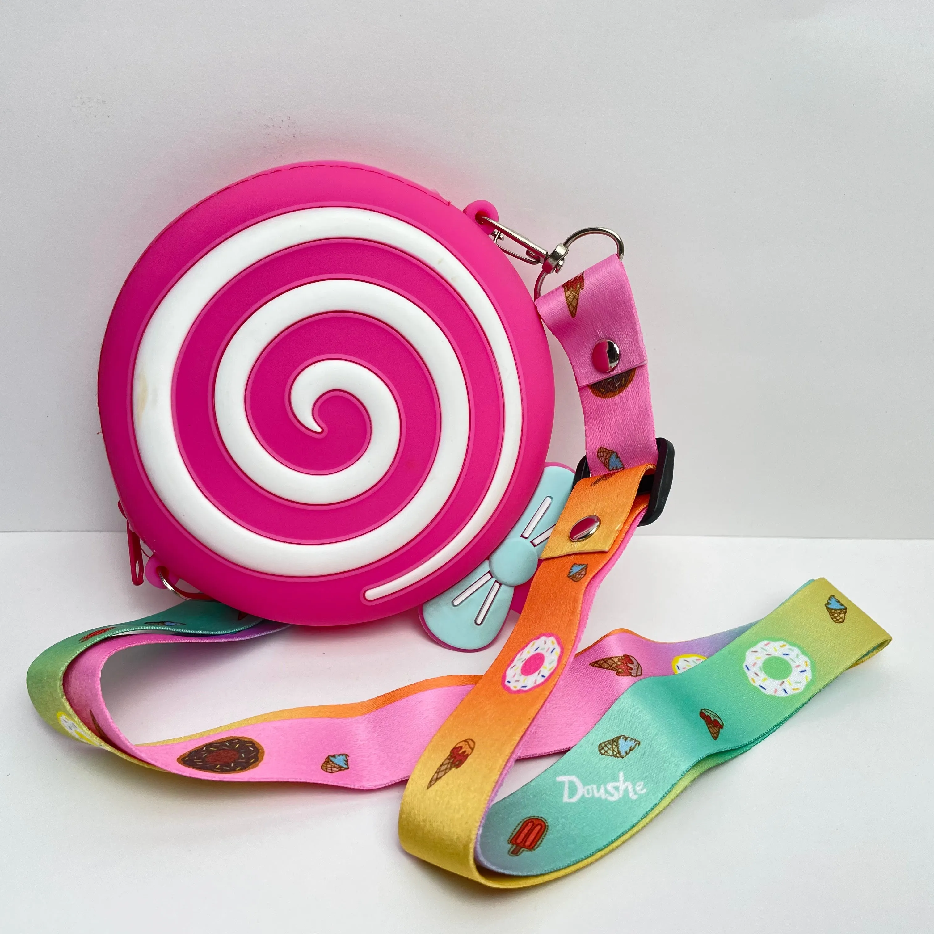 Big Clearance! Pop It Fidget Rainbow Crossbody Bag - Stress Relief & Style in One!