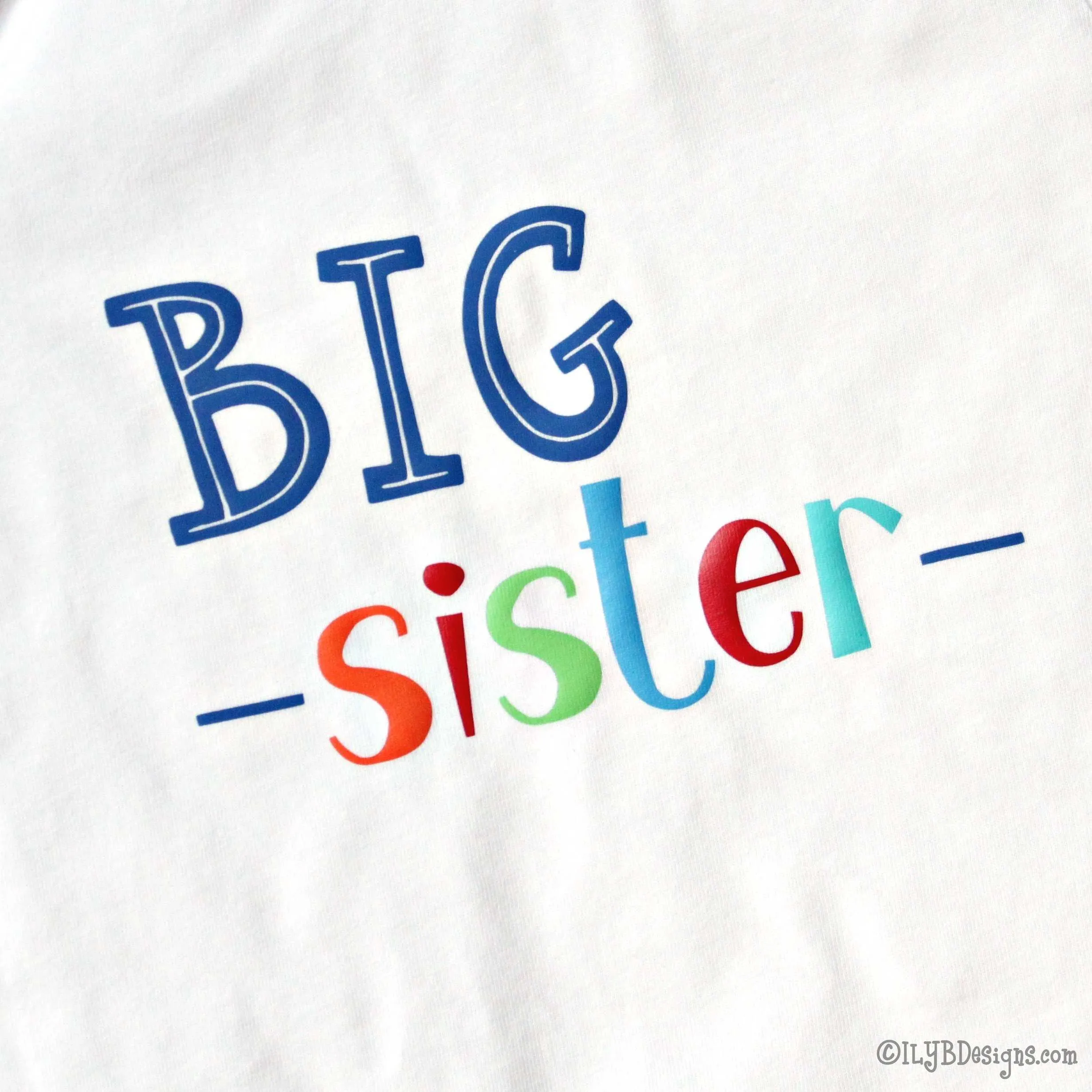 BIG SISTER Children's T-Shirt - BIG SISTER Kids Tee