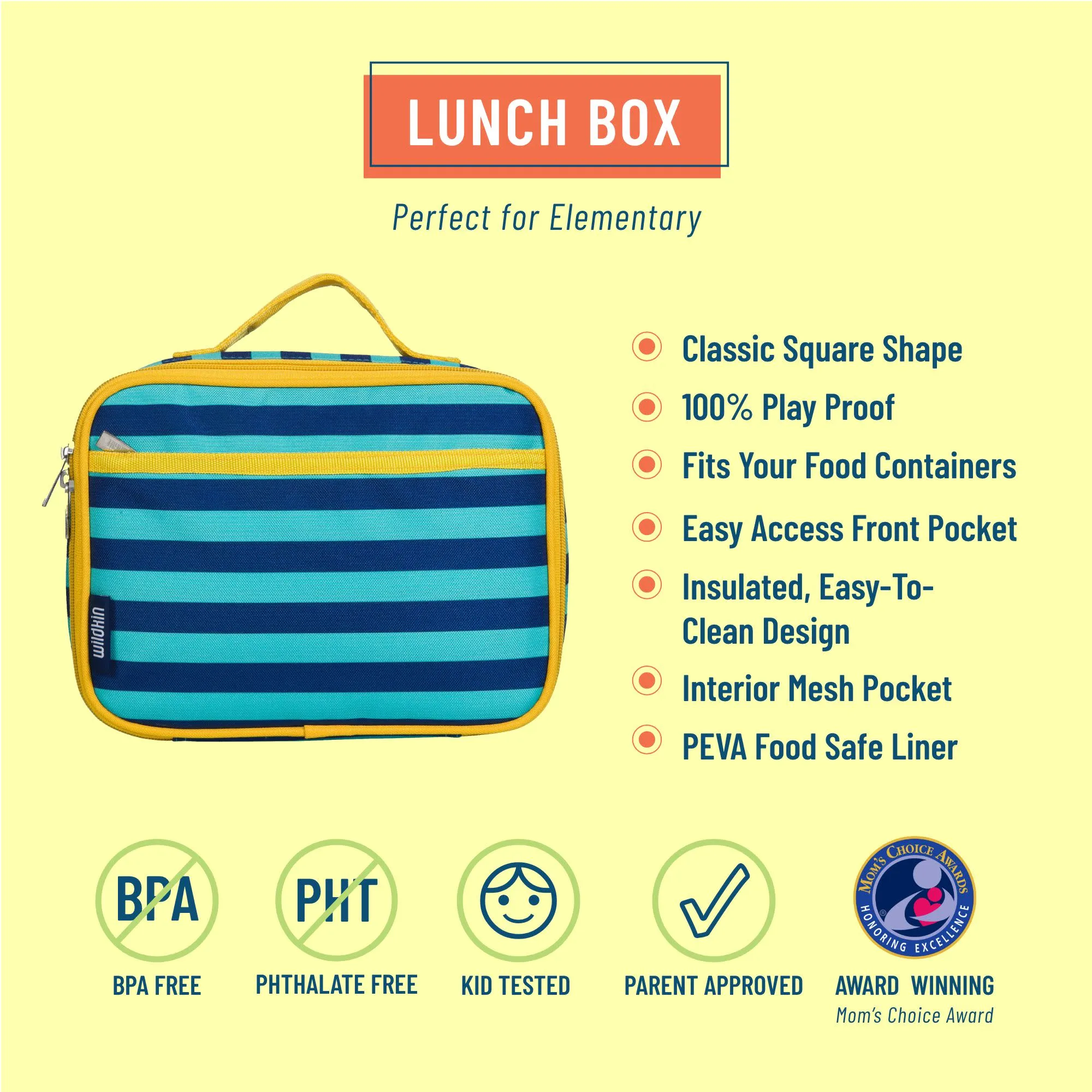 Blue Stripe Lunch Kit