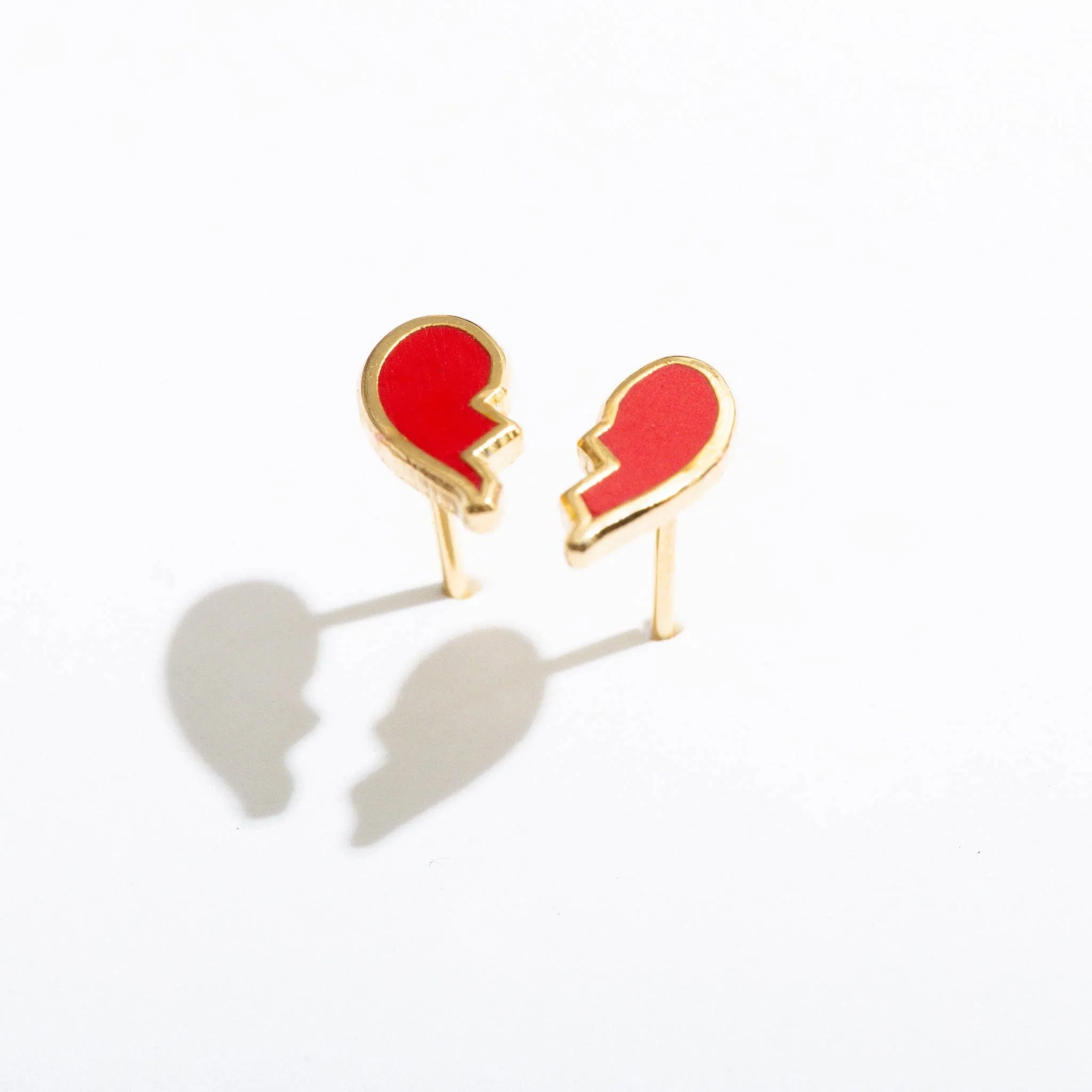 Broken Heart Stud Earring Pack