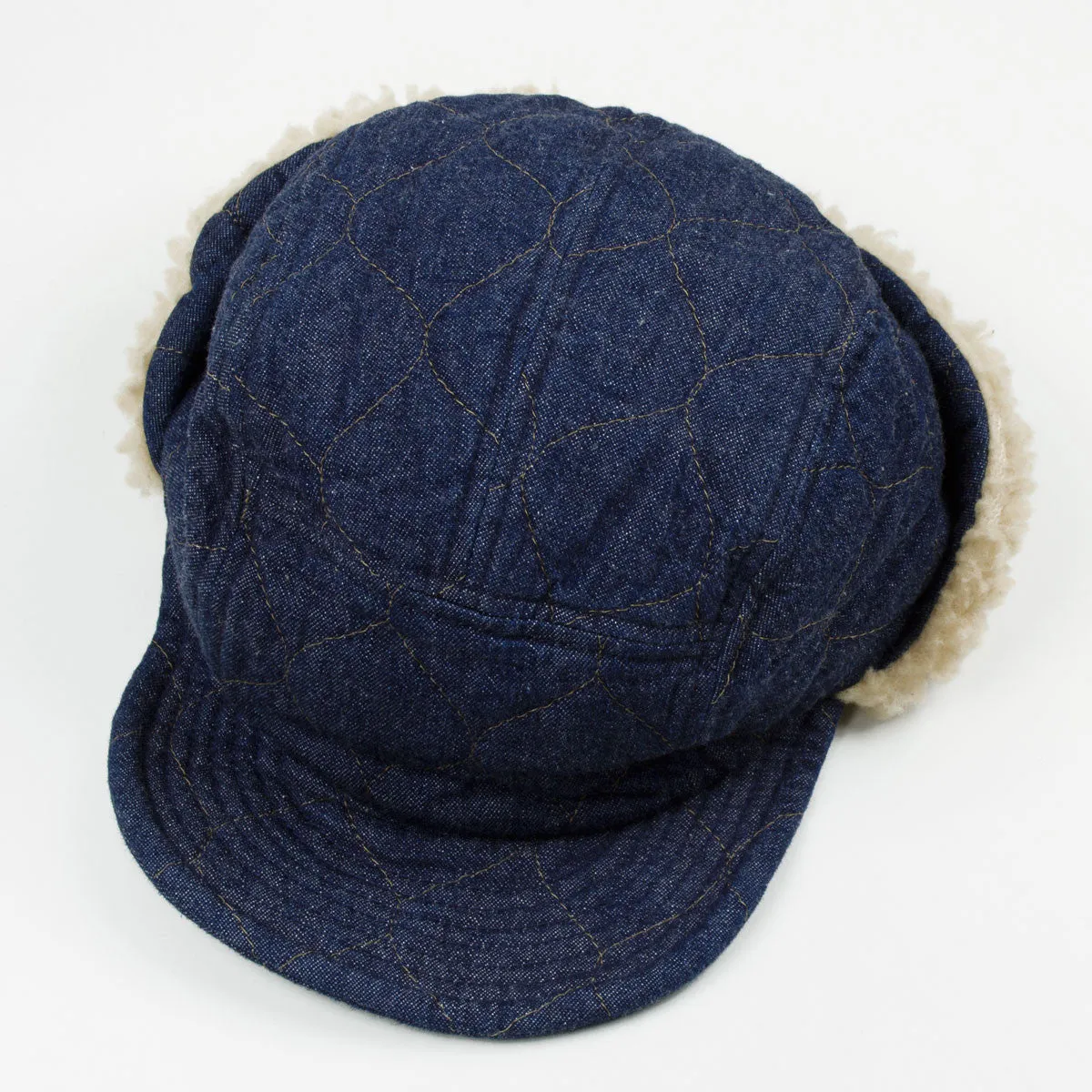 cableami - Indigo Quilt Cap - Denim