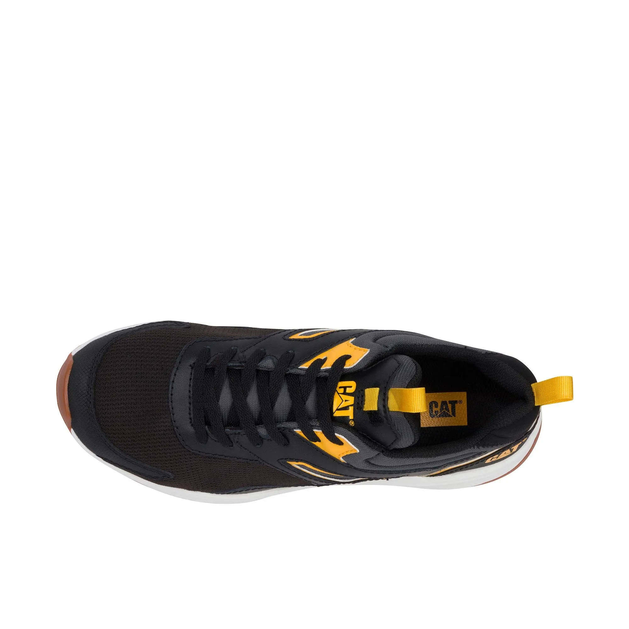 Caterpillar Streamline Runner Composite Toe Black Cat Yellow