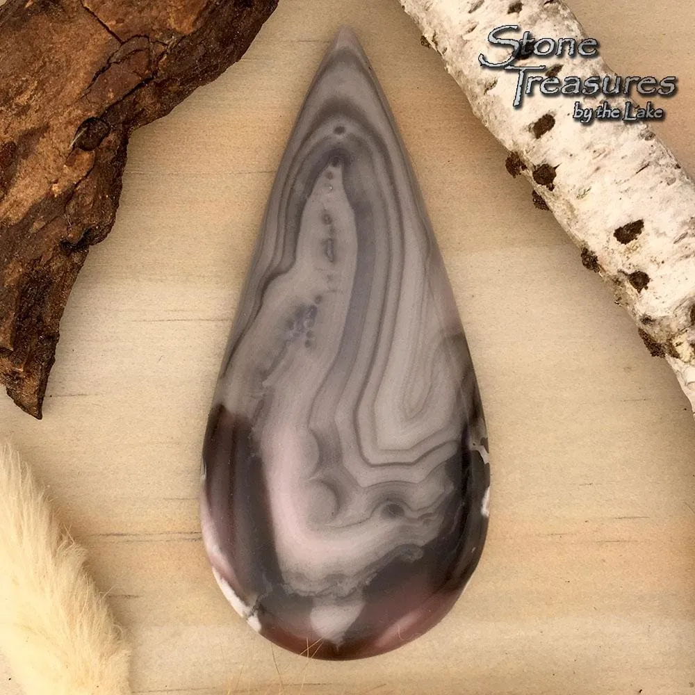 Champagne Agate Cabochon