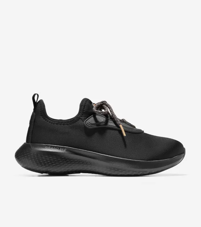 Cole Haan     Zerogrand Changepace Laceup Sneaker Black Charcoal Gray Yellow