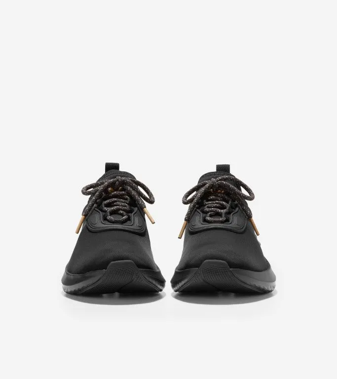 Cole Haan     Zerogrand Changepace Laceup Sneaker Black Charcoal Gray Yellow