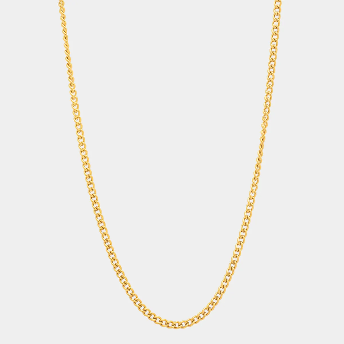 Curb Chain - Gold (2mm)