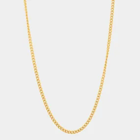 Curb Chain - Gold (2mm)