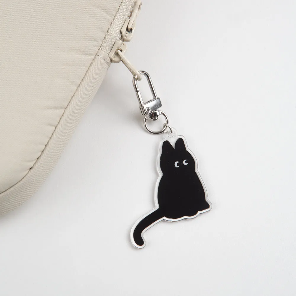 Cute Character Acrylic Keyring Accessory for Airpod Buzz Pouch Bags