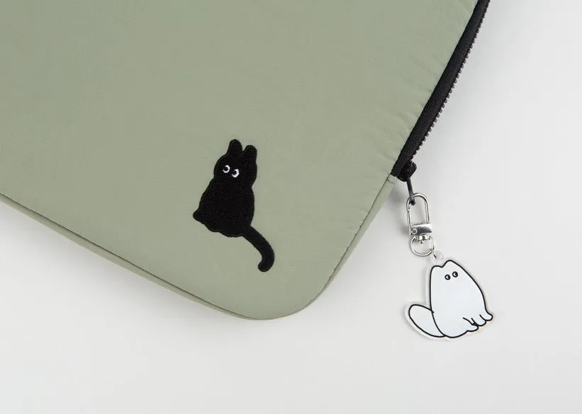 Cute Character Acrylic Keyring Accessory for Airpod Buzz Pouch Bags