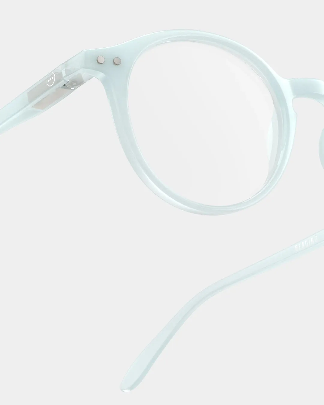 #D Reading Glasses - misty blue