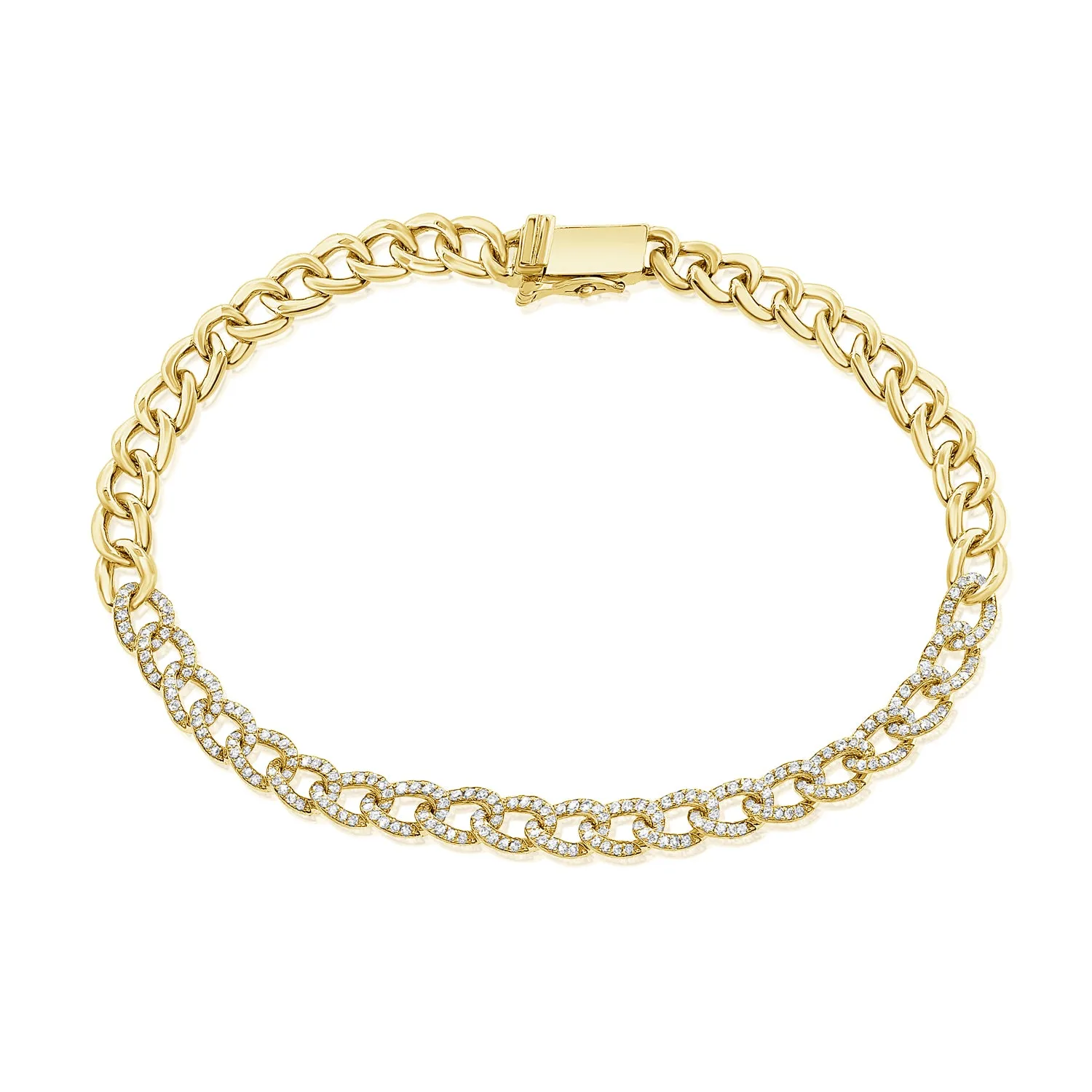 Diamond Cuban Link Bracelet