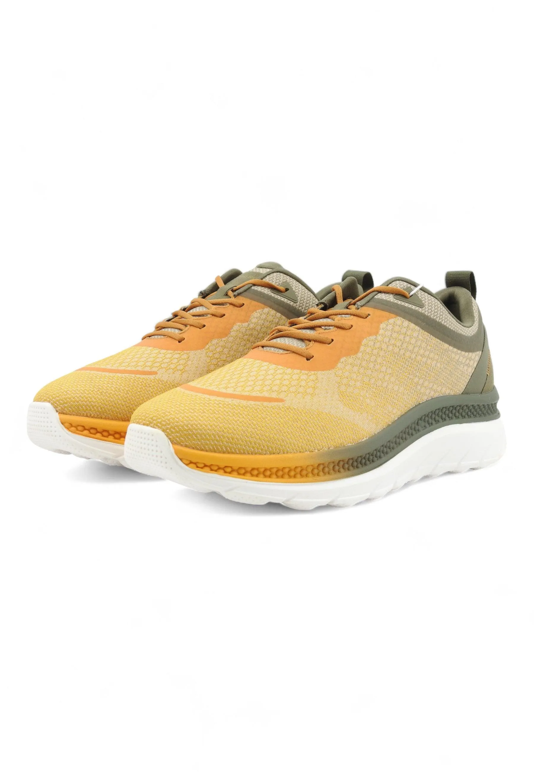 GEOX Spherica Actif Sneaker Uomo Yellow Sage U45GQC000ZGC2VF3