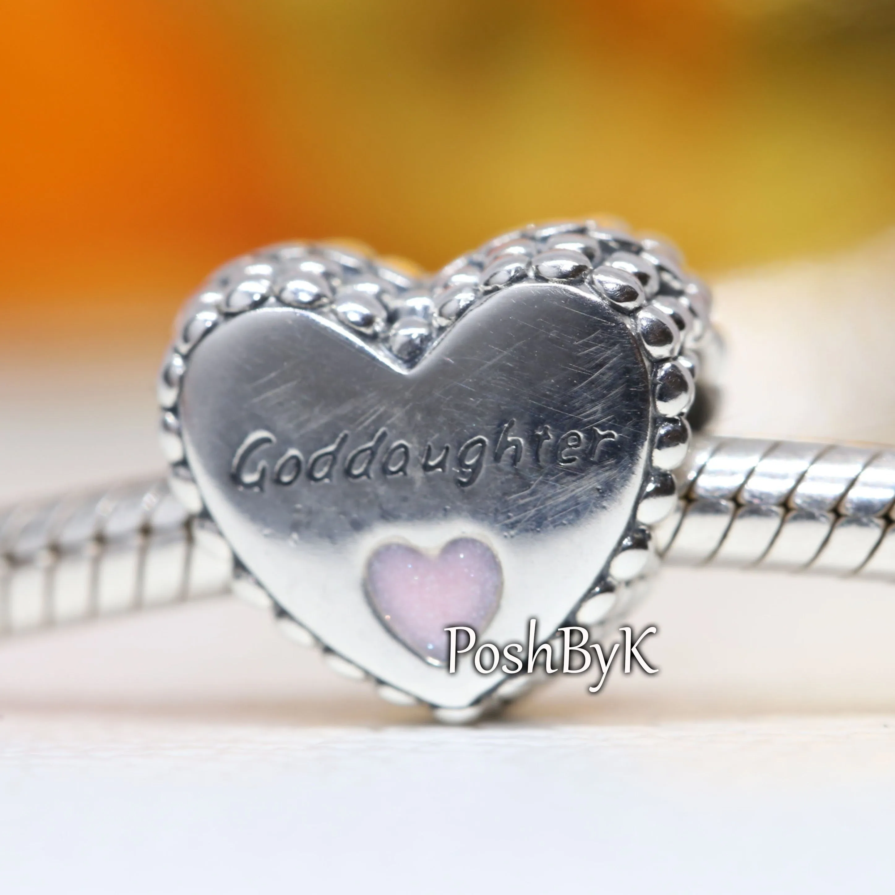 Goddaughter Heart Charm 799147C01