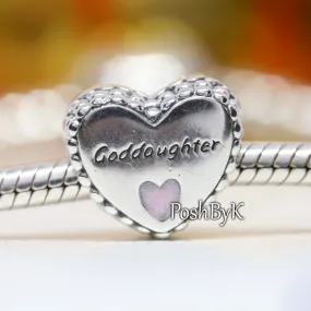 Goddaughter Heart Charm 799147C01