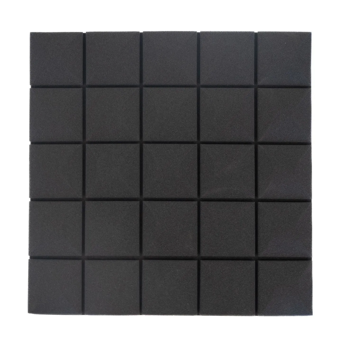 Golf Simulator Diamond Acoustic Wall Tiles, Sound Dampening Panels , Black, Pack Of 10 wall tiles