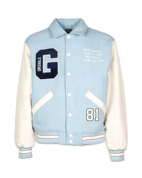 Guess Originals Ivan Letterman Jacket London Sky