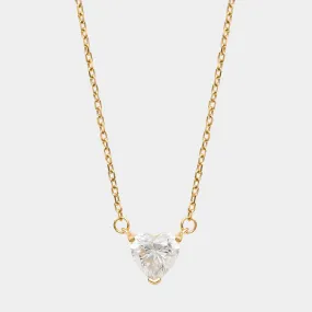 Heart Necklace - Gold