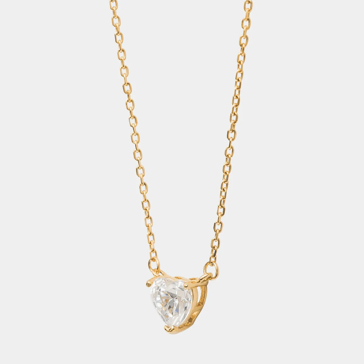 Heart Necklace - Gold