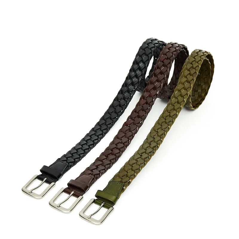 Jackson Braided Cowhide Belt