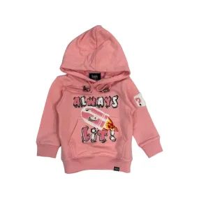 Kids Always Lit Hoodie (Pink)