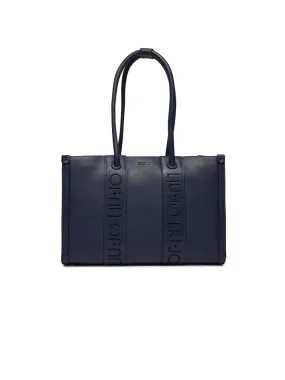 L Tote - Dress Blue