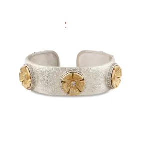 LATTI PRIMROSE HINGED CUFF BRACELET