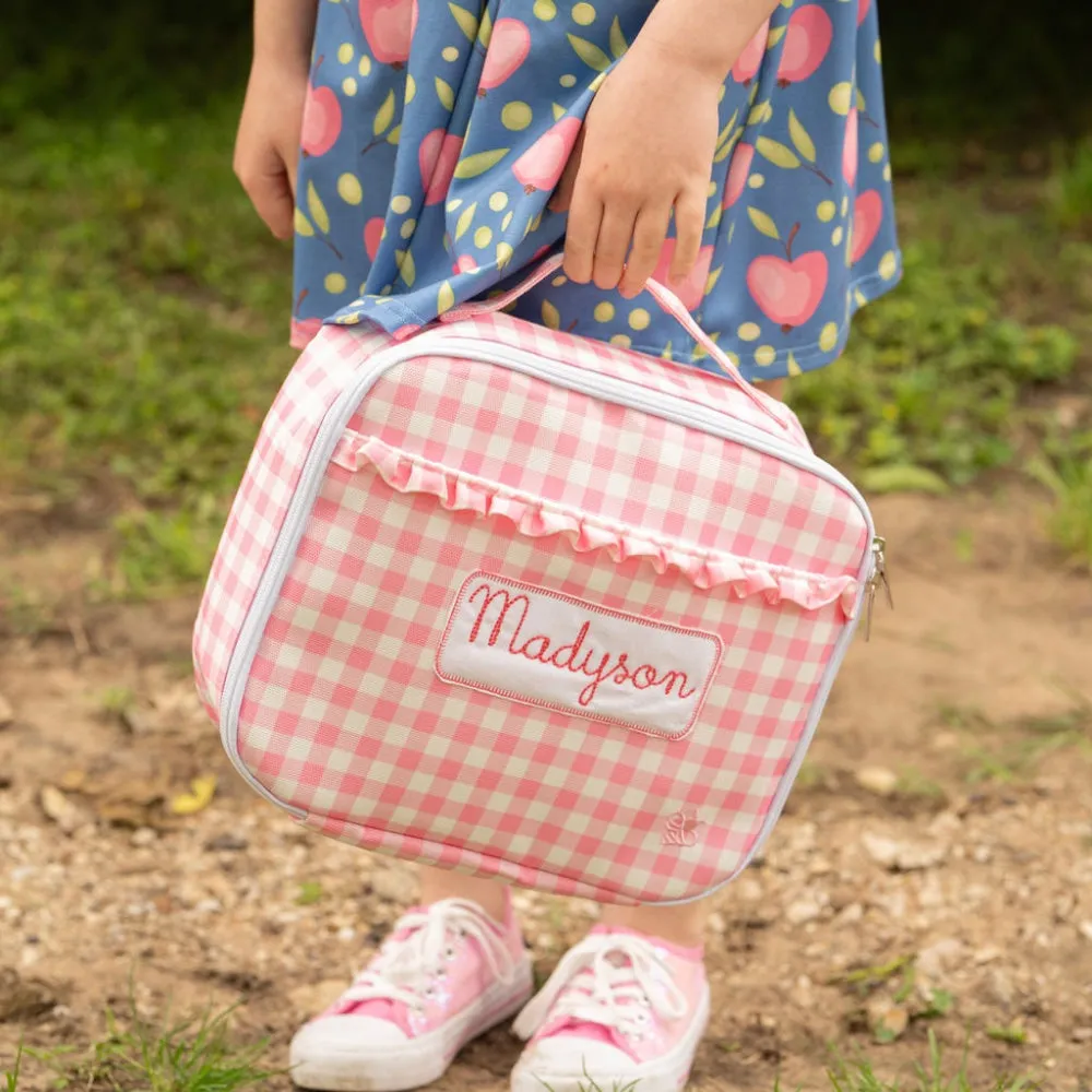 Lunch Bag - Pink Gingham