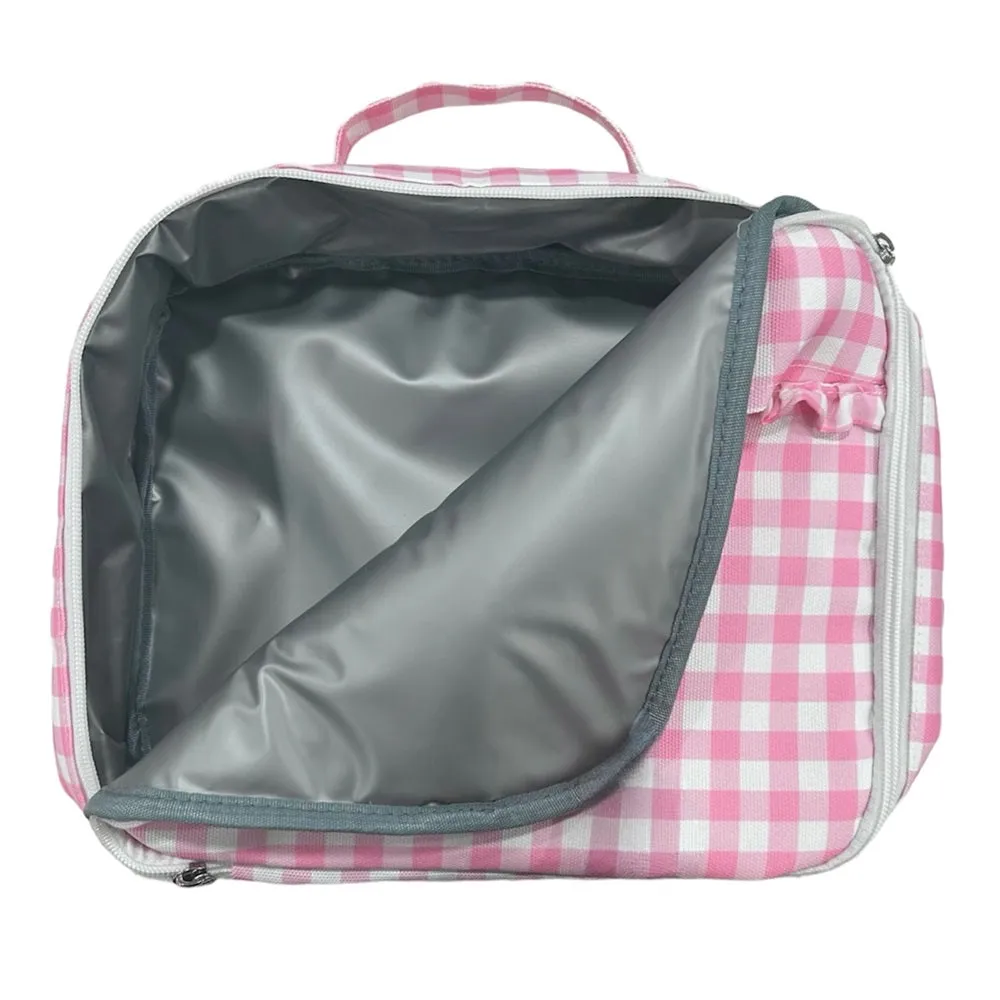 Lunch Bag - Pink Gingham