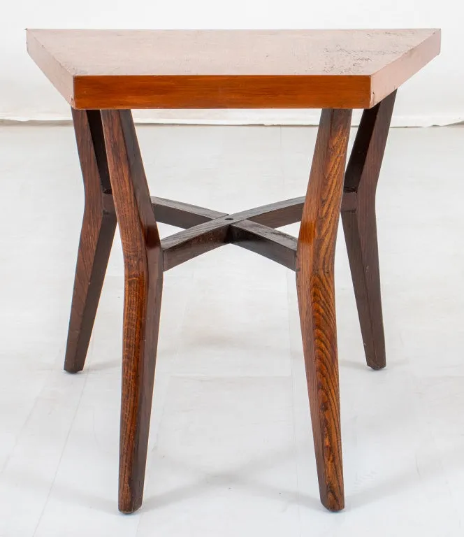 Mid-Century Modern Wooden Side Table