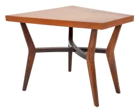 Mid-Century Modern Wooden Side Table