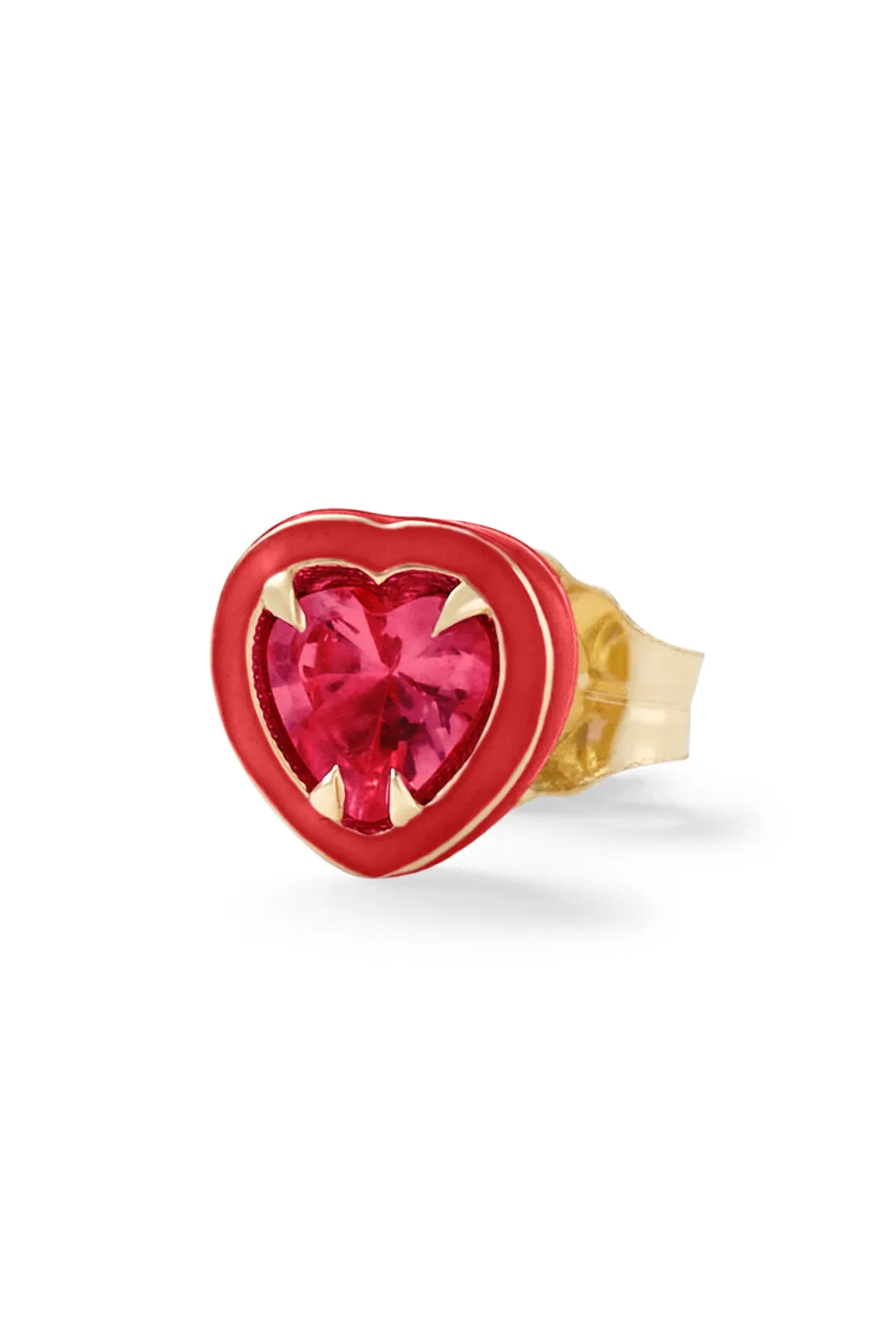 Mini Heart Cocktail Stud