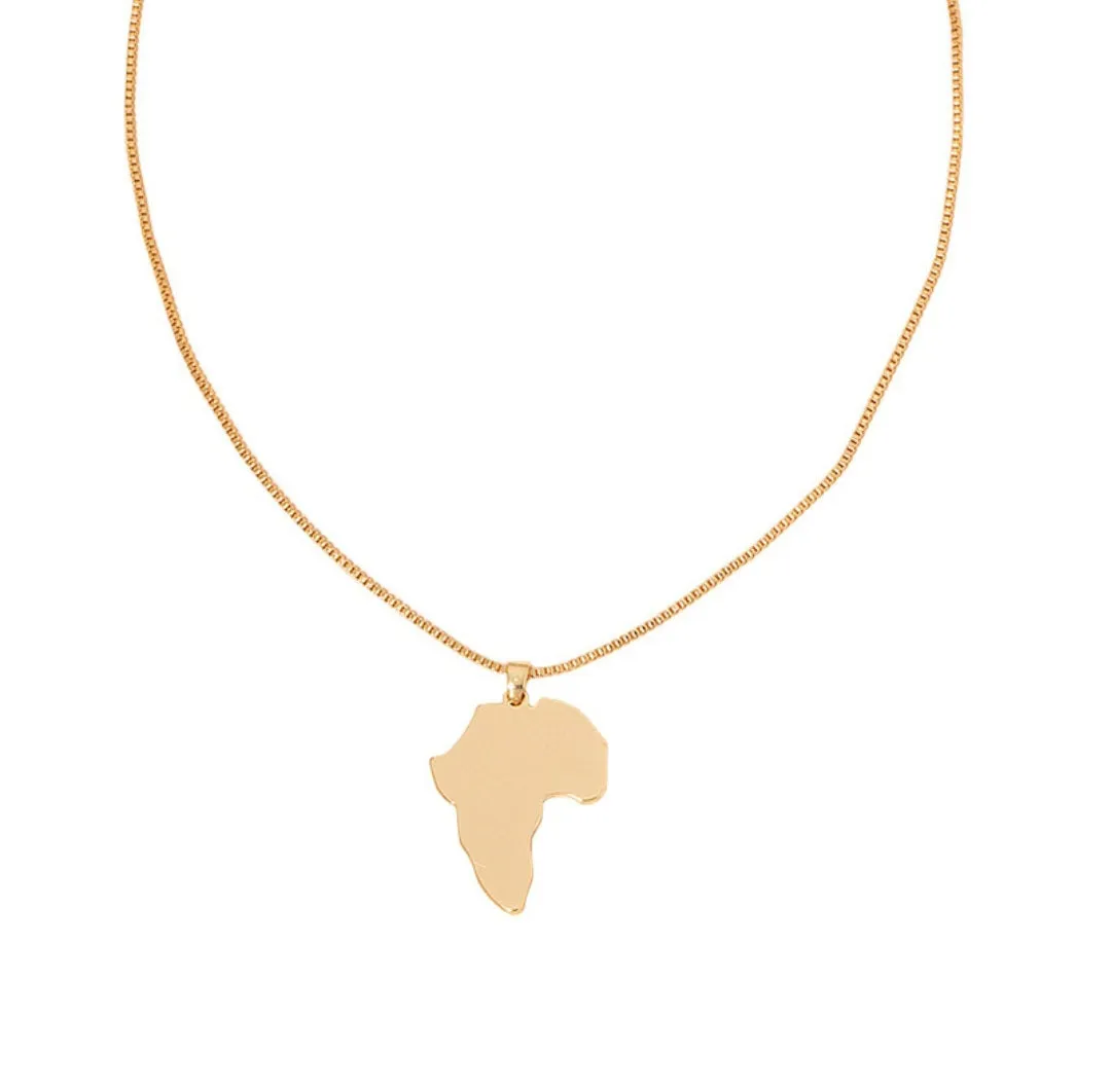 MOTHERLAND - Africa Pendant Necklace