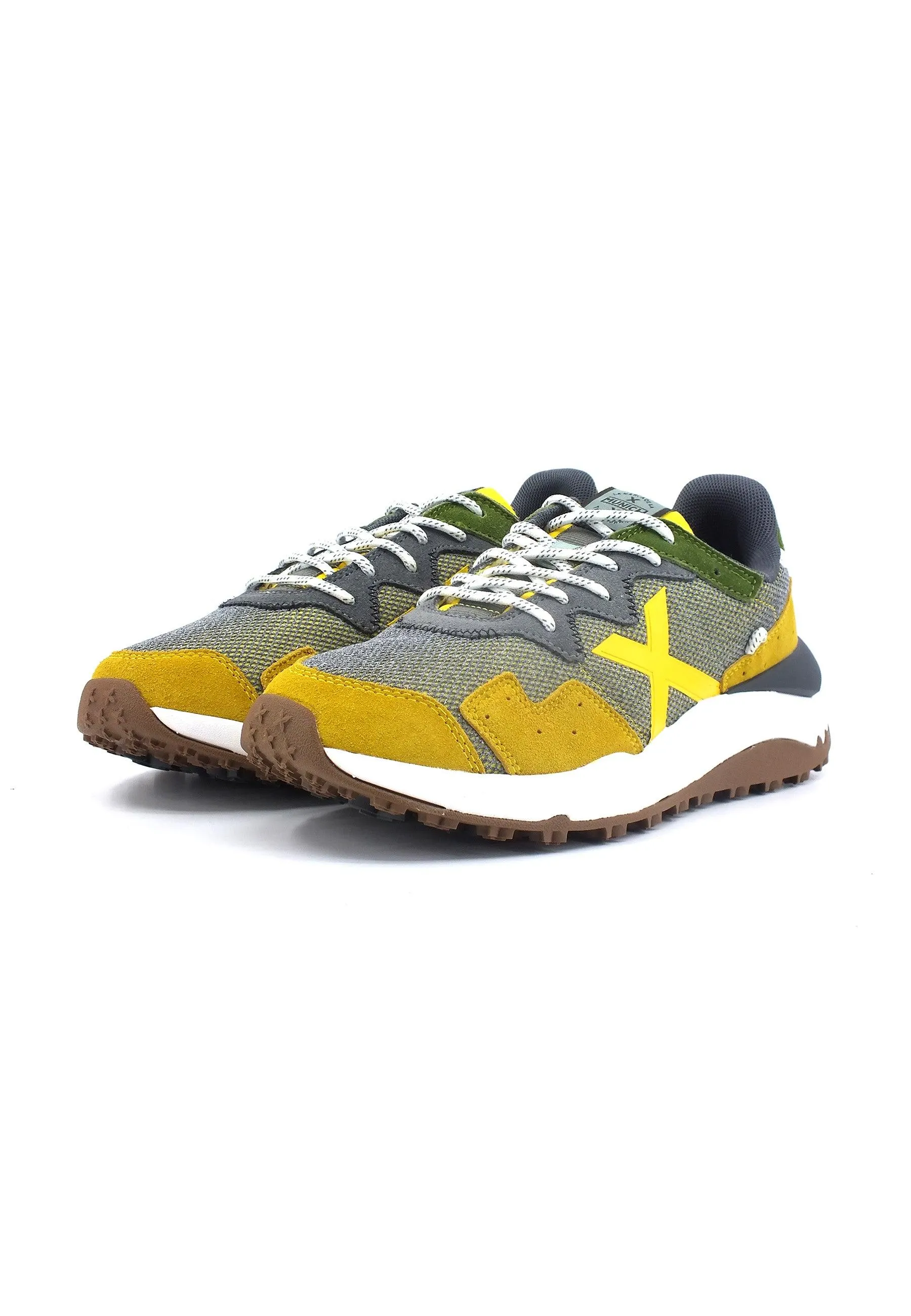 MUNICH Shibuya 09 Sneaker Uomo Senape Yellow Grey 9880009