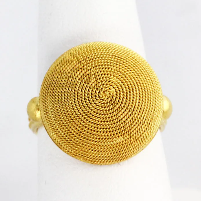 Mycenaean Beehive Gold Ring