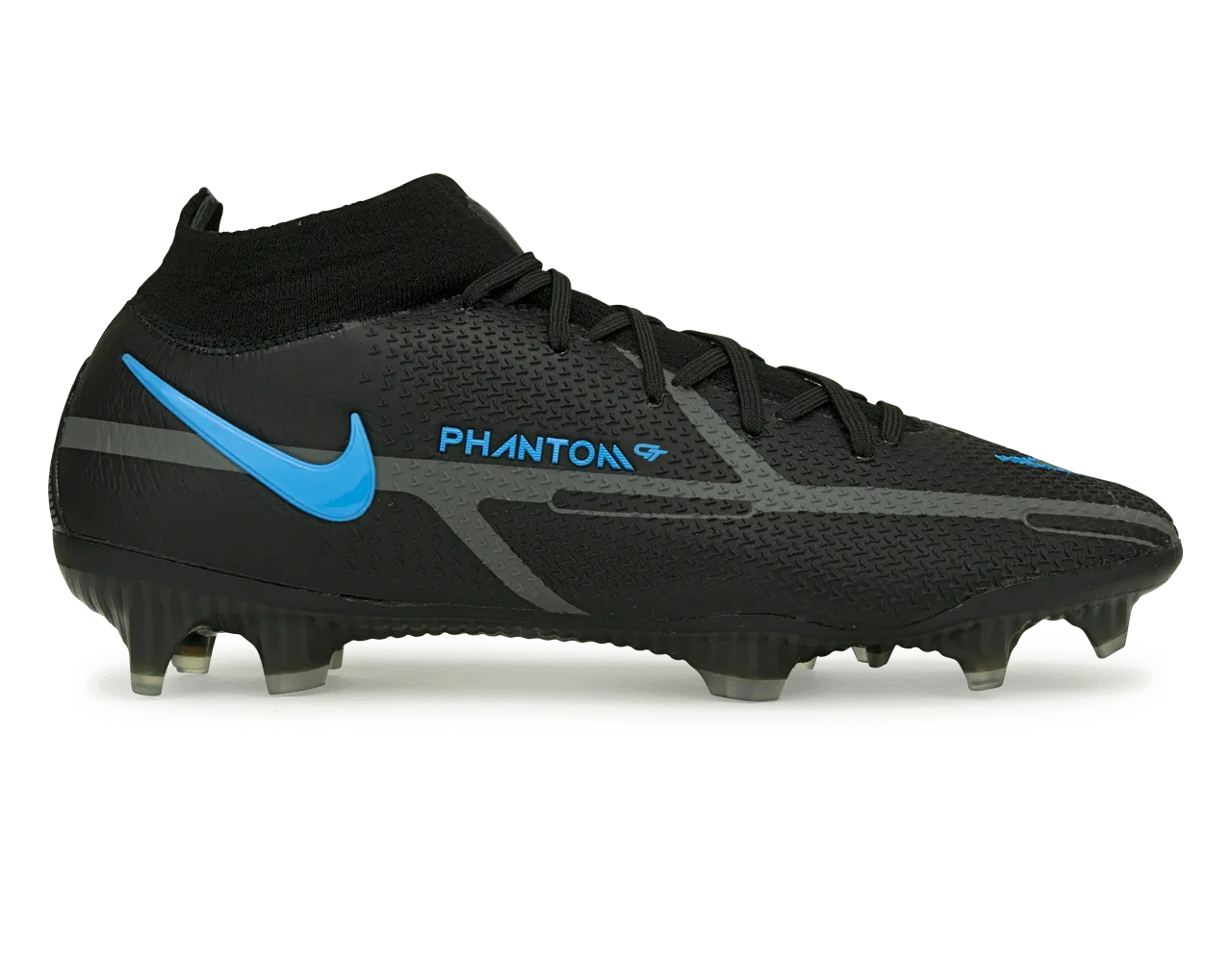 Nike Men's Phantom GT2 DF Elite FG Black/Blue