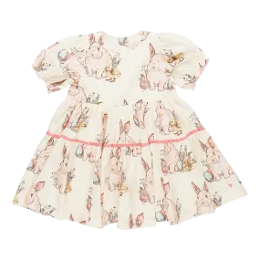 Pink Chicken - Maribelle Dress Bunny Friends