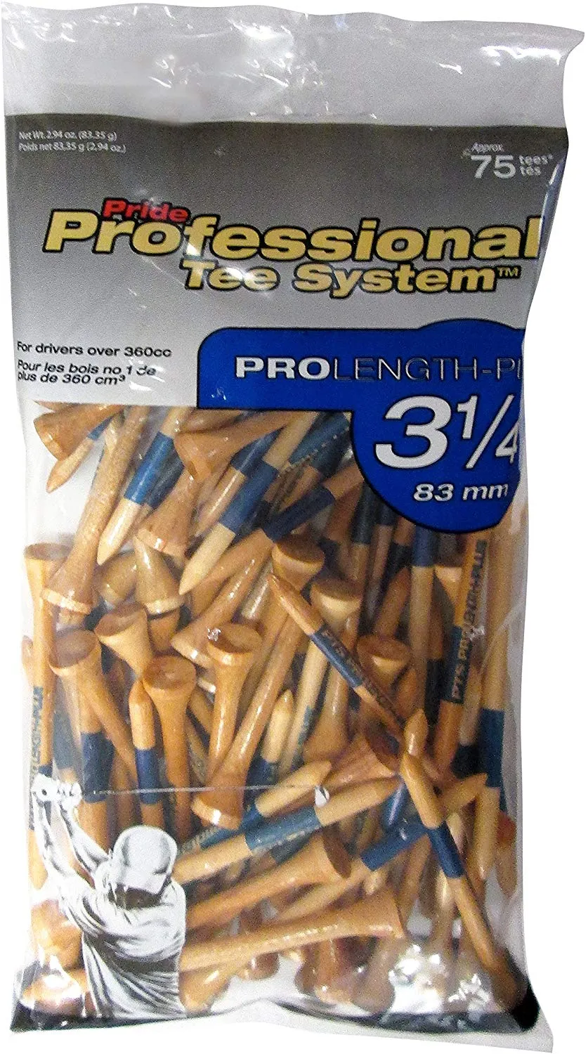 Pride Professional Tee System ProLength Golf Tees