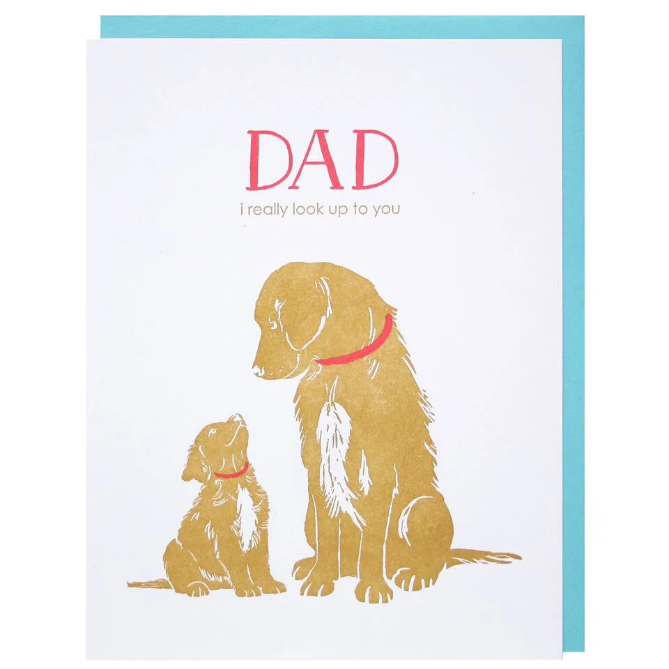 Puppy's Love Father's Day Card