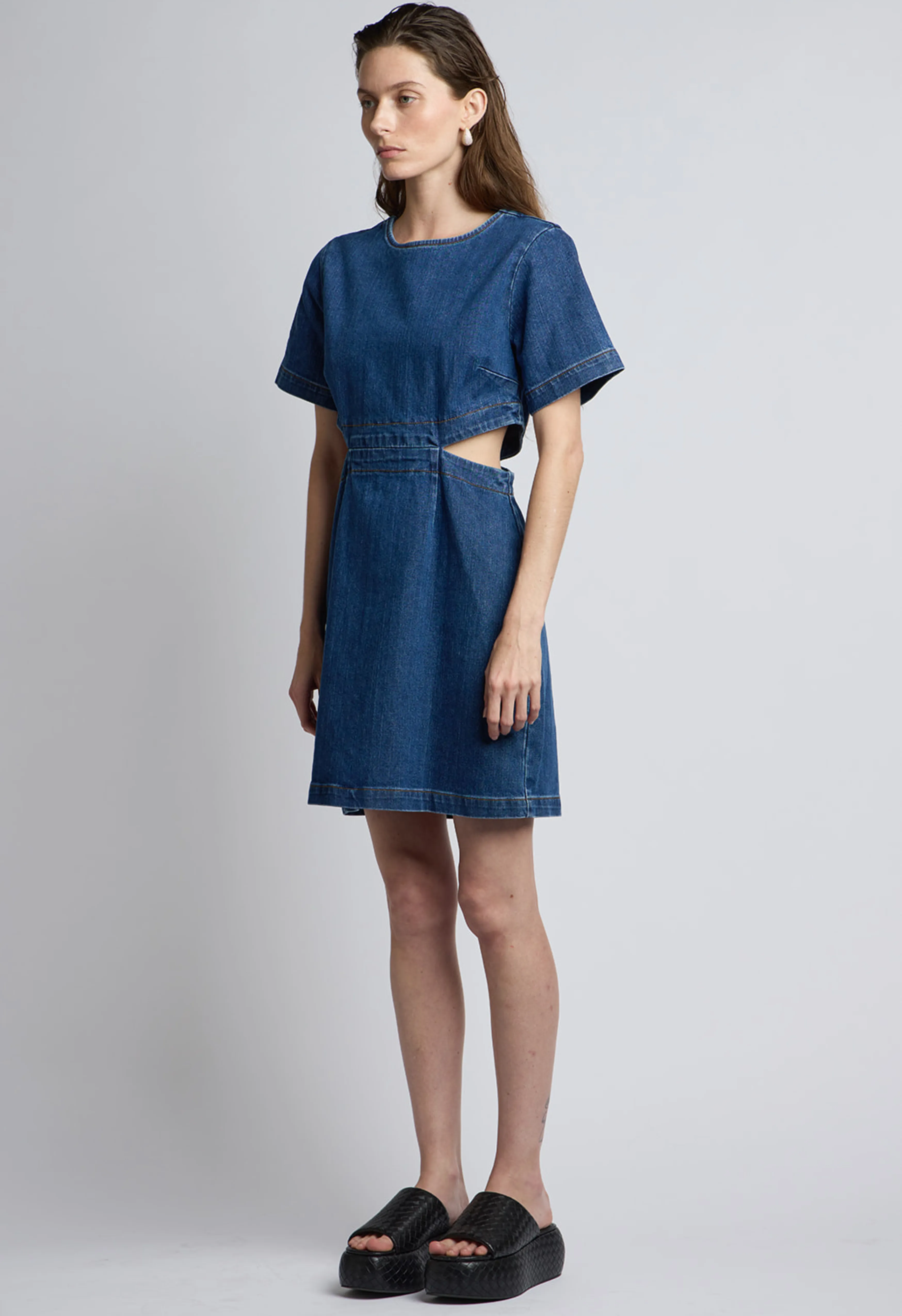 Remy Dress in Denim